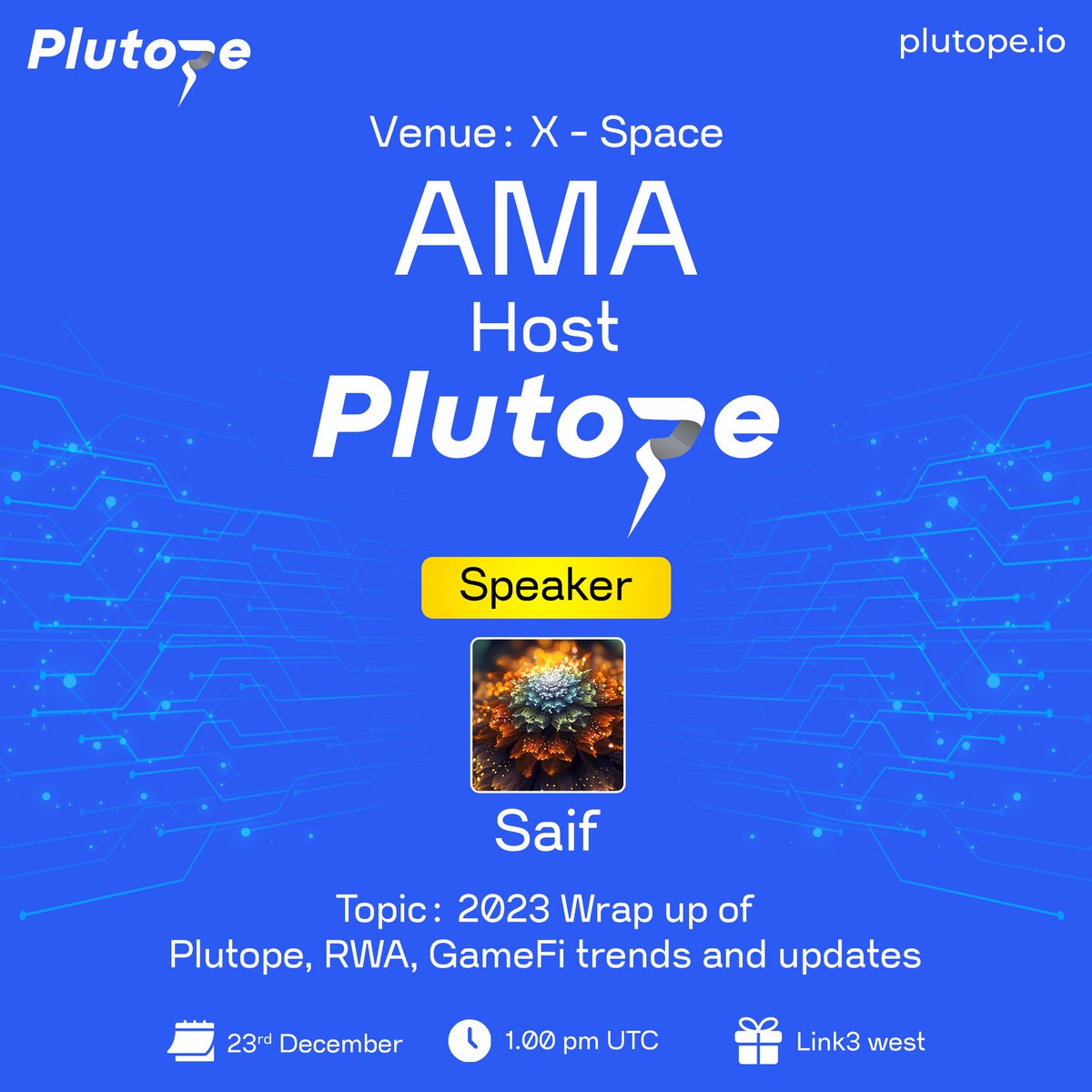 Ready for an exclusive sneak peek about #PlutoPe?

Join us tomorrow on #TwitterSpaces for a special session on PlutoPe's latest #productupdates and what's next on the horizon! 🌌🚀

Don't miss it. Mark your calenders.
x.com/i/spaces/1rmxP…