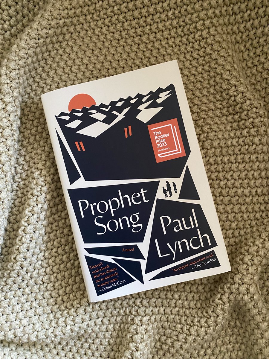 Urgent, nerve-wracking, heartrending, and incredibly apt for the times we live in, depicting a dystopian society no longer in the realm of the implausible and loving bonds that persist despite it all.  A heavy book to read, but well worth it.

@paullynchwriter 
#ProphetSong