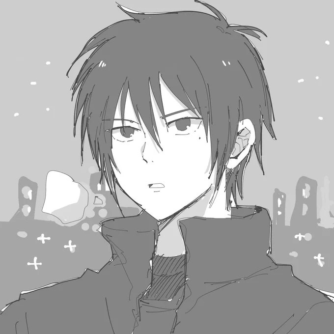 気が向いたのでガシャガシャ描いてたハツ。
みんな暖かい格好して寝るんだよ〜。 