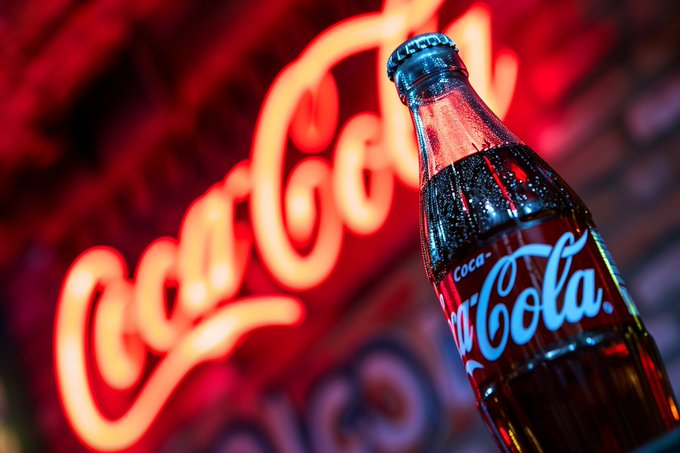 Publicity Photography: "Coca-Cola" Classic Bottle, Backlit, Retro Neon Lighting, shot with Panasonic Lumix DC-GH5