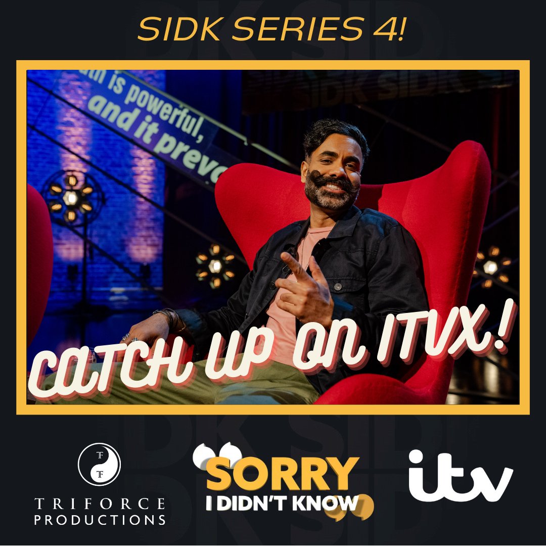 🎉START THE NEW YEAR WITH SIDK!🎉 @paulchowdhry wants you to tune in to ITVX and catch up on the BRAND NEW SERIES of Sorry, I Didn't Know! 🔗See #linkinbio #SIDK #SoonCome #BlackUK #BlackExcellence #UKBlackTalent #BlackBritish #AfroBritish #BlackInBritain