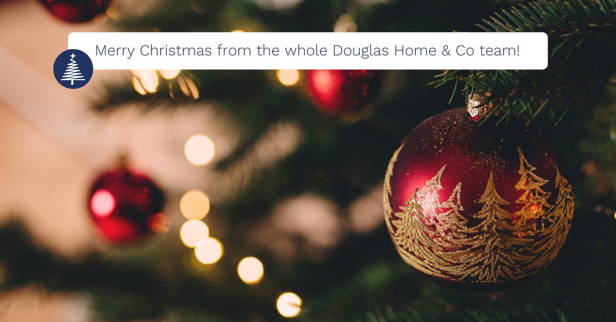 douglashomeco's tweet photo. 🎄Merry Christmas from the whole Douglas Home &amp; Co team!

The DH&amp;Co offices will be closed from Saturday, the 23rd of December, and will reopen on Wednesday, the 3rd of January. Head over to the @DHCOIT profile to see their opening hours. https://t.co/2OezwAbs4D