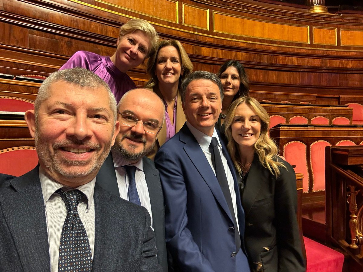 Oggi al Senato con il gruppo Italia Viva-Il Centro-Renew Europe per la #leggedibilancio