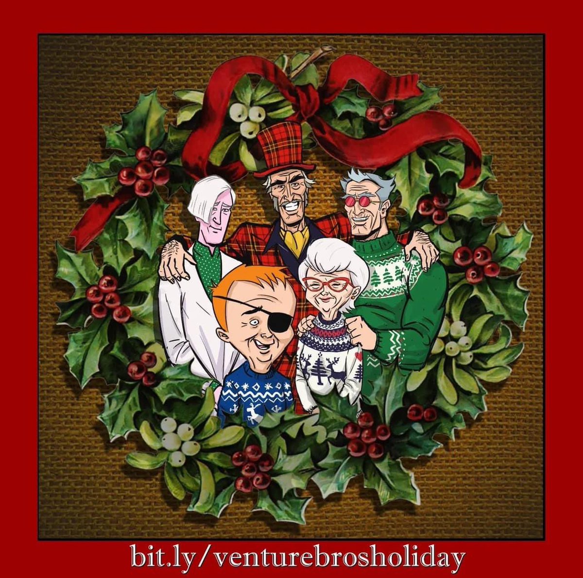 The boys at the AstroBase have once again out done themselves. Merry Christmas, Venturoos! #VentureBros

bit.ly/venturebroshol…