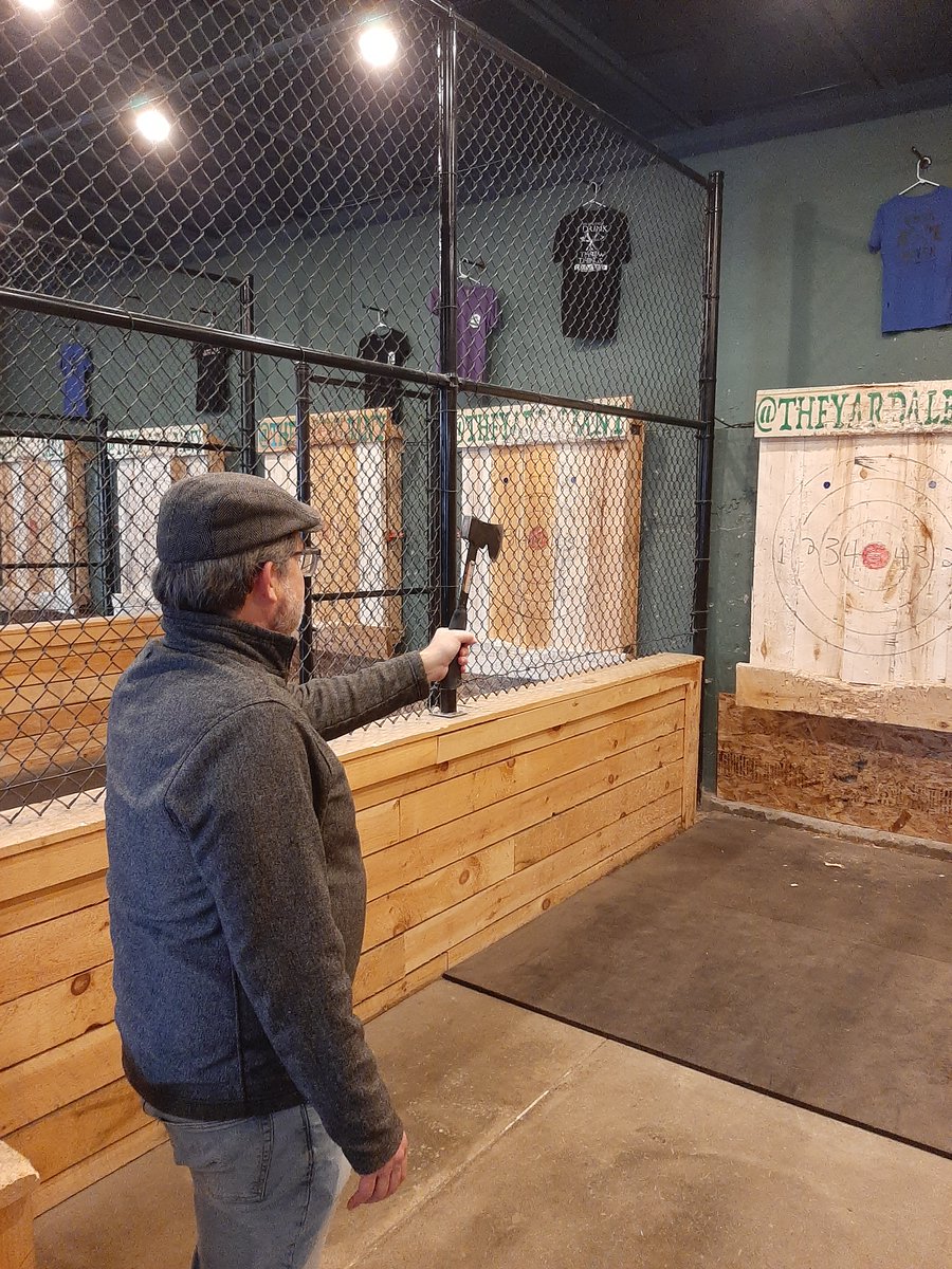 NABCEP's tweet image. Happy holidays from the @NABCEP family to yours! Check out some pics of us from our recent trip to The Yard in downtown #AlbanyNY

Holiday hours: 
12/22 - 12/26 = CLOSED
12/27 - 12/28 = OPEN
12/29 - 1/2/24 = CLOSED
1/3/24 = OPEN

#axethrowing #nabcep #HappyHolidays #HappyNewYear