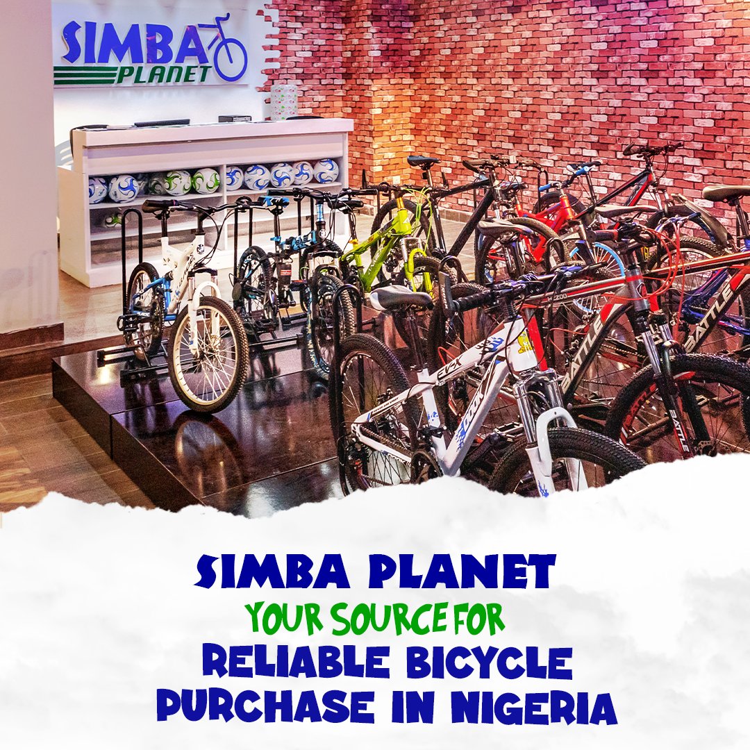 Looking for reliable bicycle store in Nigeria? Look no further than Simba Bicycles. Your cycling adventure begins here! 🚲 #portharcourtrefinery  #BikeRentals #SimbaBicycles #ExploreNigeria #CyclingLife #BikeEnthusiast