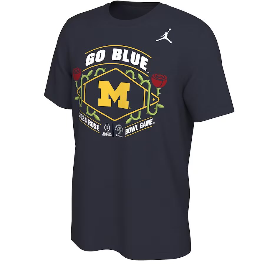 Giving away this JORDAN brand 2024 Rose Bowl Michigan shirt in your size! Instructions to enter: 1) LIKE this post. 2) REPOST this post. 3) FOLLOW this account. Good luck 🌹 〽️