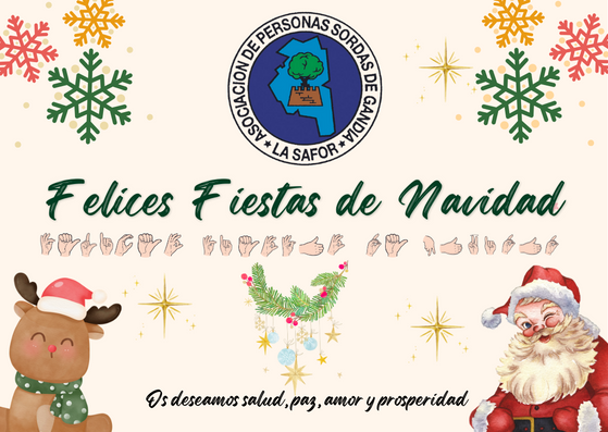 Apesorga93's tweet photo. Desde APESORGA, Os deseamos unas Felices Fiestas de Navidad. Llenas de Salud, Paz, Amor y Prosperidad. https://t.co/8dWbyyG3G5