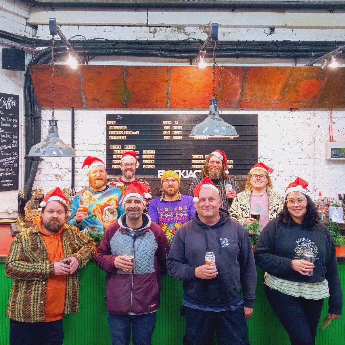 Merry Christmas and a very Happy New Year from everyone at Team Blackjack! 🎄🍻❤️ 

Thanks to all our customers &amp; brewery friends for your support throughout 2023, it’s been a year!

We hope everyone has a lovely time, whatever you’re doing over the festive period! 😊