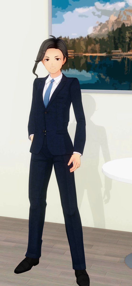 サクッと…
前髪似てるのこれしか無かった…
3D神山さん
 #神山裕示
 #轟ちゃんねる？