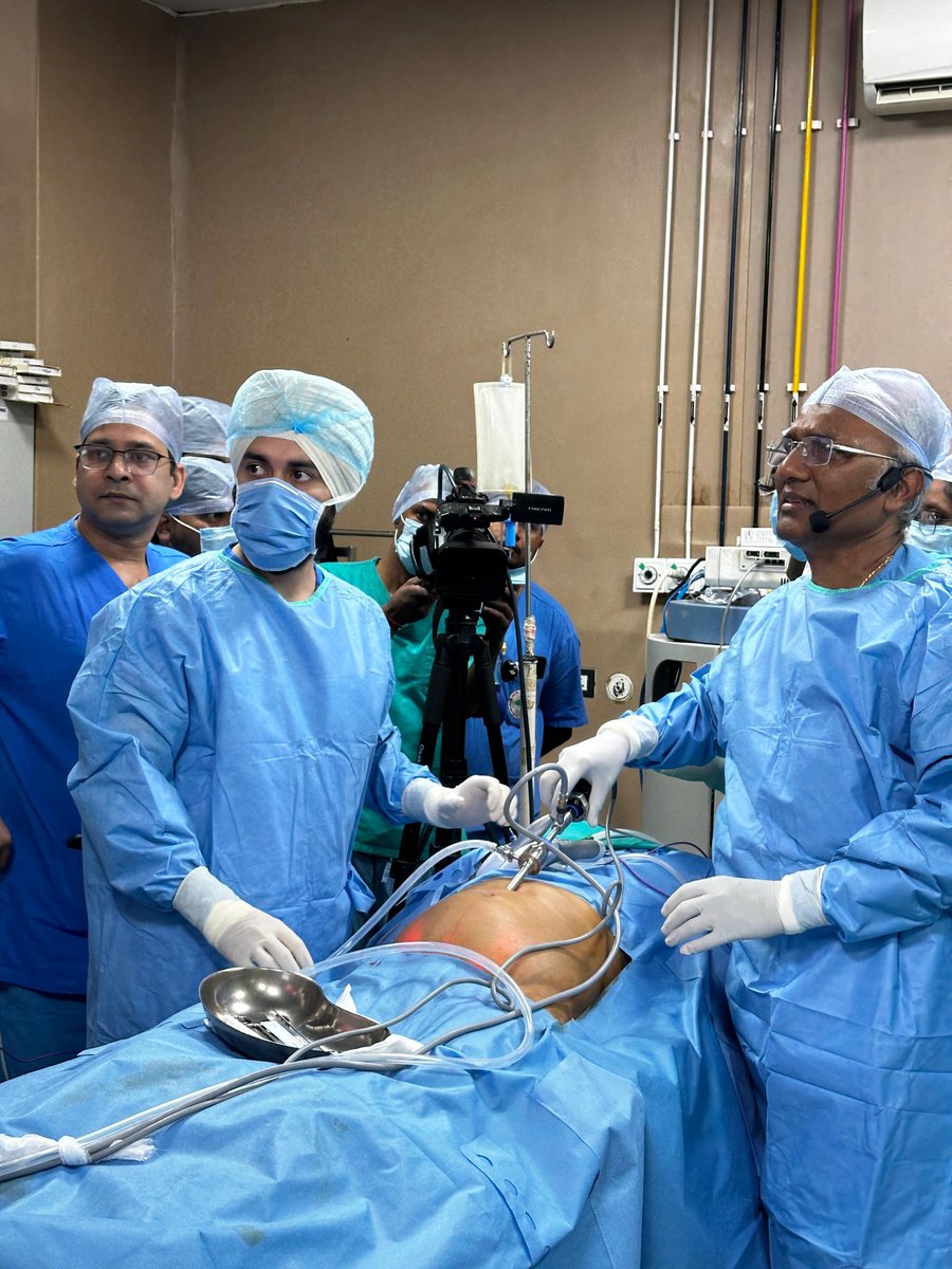 Wonderful experience in UroLap and an opportunity to learn from Dr. Mallikarjuna sir <a href="/mallikuro7/">mallikarjuna c</a>. Thankyou Prof Mandal sir, Ankur sir and Vikas sir. <a href="/aiimsrishi/">AIIMS RISHIKESH</a>