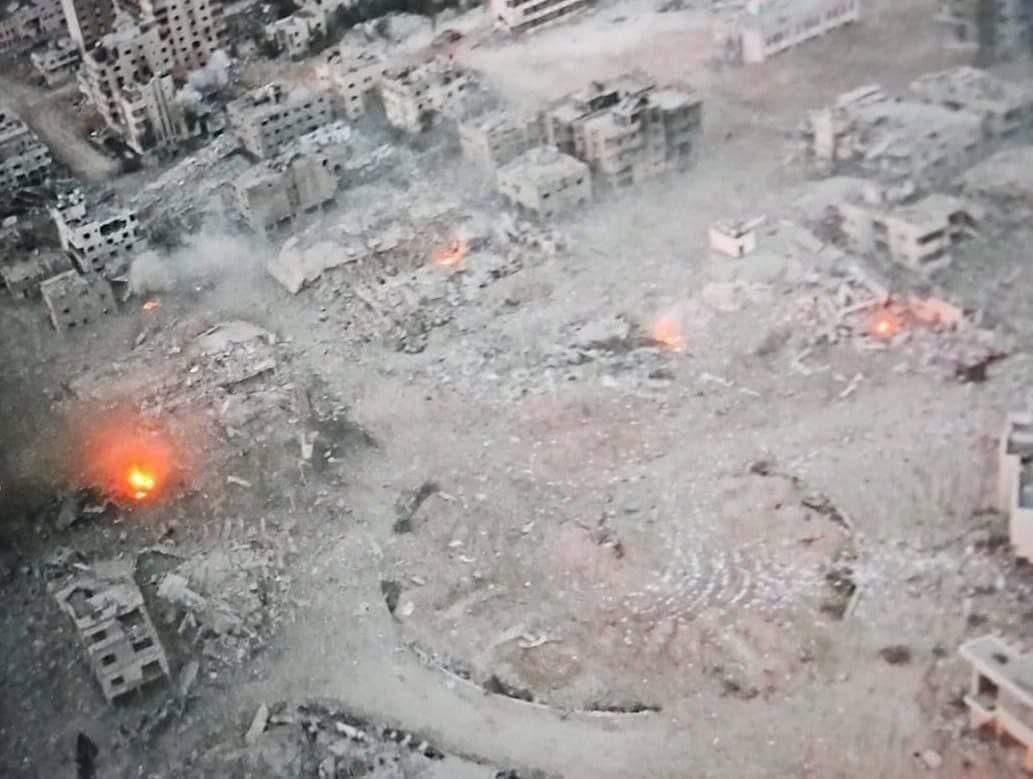 غزة تحترق  ... ماذا فعلنا يا ناس لنترك وحدنا .. حسبي الله ونعم الوكيل