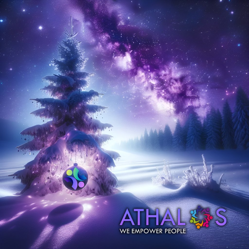 From all of us at Athalos, we wish you a Merry Christmas and a Happy New Year! 🎉

Here's to empowering each other and looking forward to a brilliant future. 🚀

#MerryChristmas #HappyNewYear #Athalos #WeEmpowerPeople