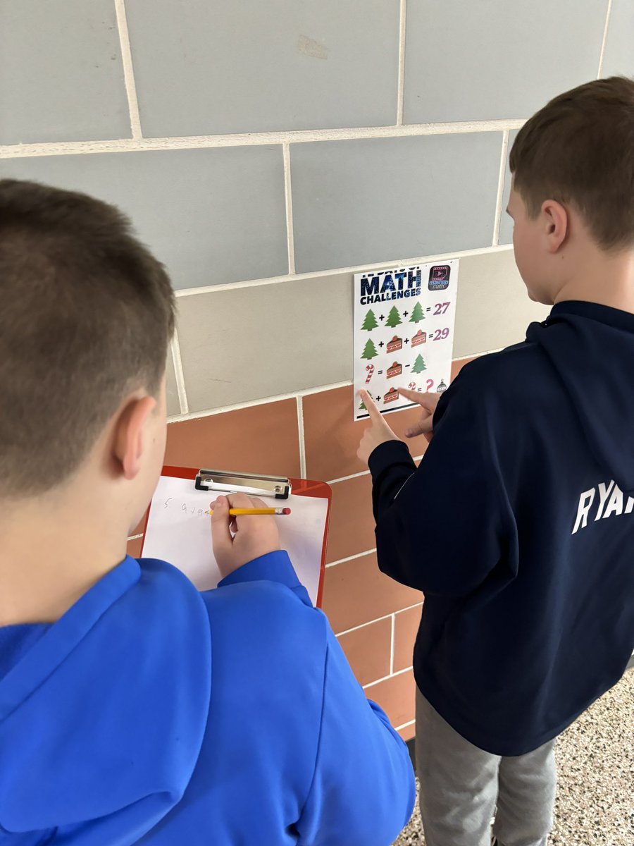 Cathi Cardano (@cathicardano) on Twitter photo Holiday Math Puzzles to end this festive week!! Wishing all my students and their families a wonderful winter break and a Happy 2024!!! Relax and enjoy 😊😊 <a href="/ThompsonMSpride/">Brian Currie</a> @kerrigan_john @MTPSMattkirk <a href="/MTPSpride/">Middletown Township Public Schools</a> Holiday Math Puzzles to end this festive week!! Wishing all my students and their families a wonderful winter break and a Happy 2024!!! Relax and enjoy 😊😊 <a href="/ThompsonMSpride/">Brian Currie</a> @kerrigan_john @MTPSMattkirk <a href="/MTPSpride/">Middletown Township Public Schools</a>