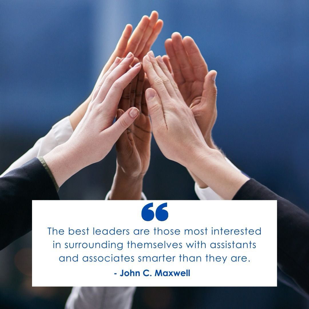 GemLearning's tweet image. The best leaders are those most interested in surrounding themselves with assistants and associates smarter than they are. - John C. Maxwell