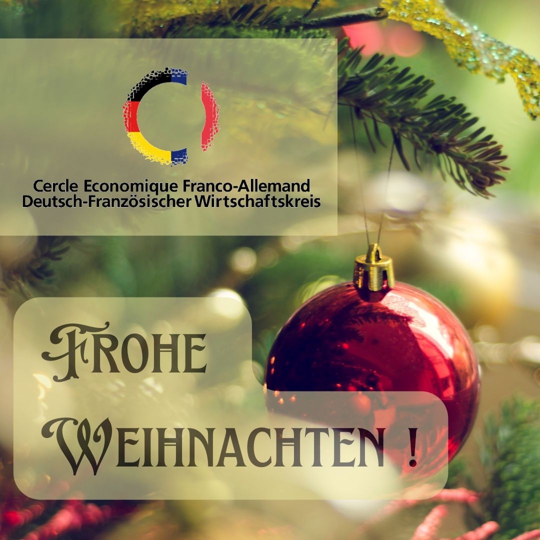 ✨Der DFWK Vorstand wünscht Ihnen frohe und besinnliche #Weihnachten und ein gesundes und friedliches Jahr #2024! 💫 Wir freuen uns auf viele gemeinsame Begegnungen, Gespräche, neue Ideen und Anregungen im neuen Jahr. 🇫🇷🇩🇪 #francoallemand #Wirtschaft