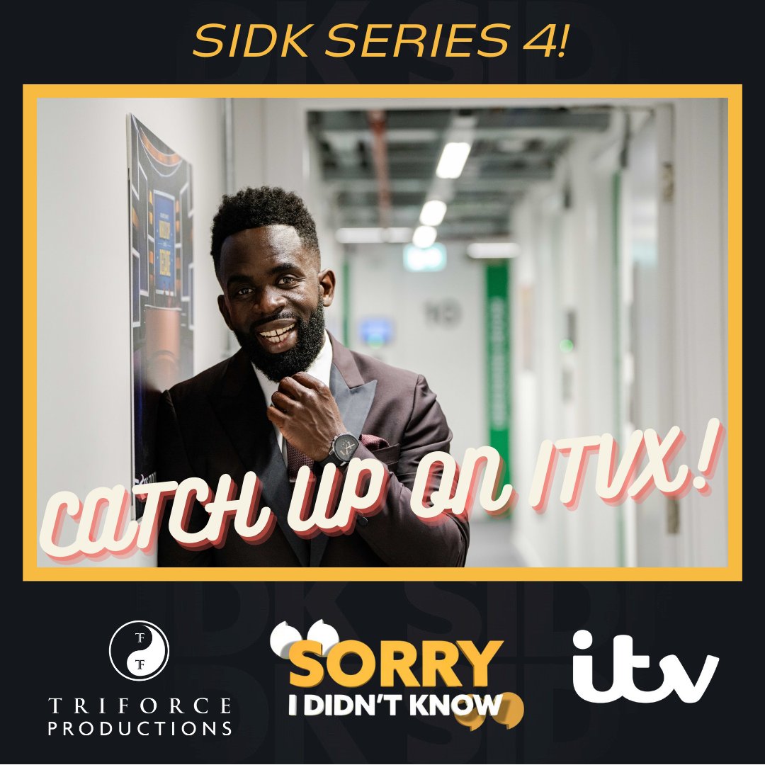 🎉CATCH UP!🎉 You can watch every episode of our BRAND NEW SERIES, on ITVX now!👊 🔗See #linkinbio #SIDK #SoonCome #BlackUK #BlackExcellence #UKBlackTalent #BlackBritish #AfroBritish #BlackInBritain #BlackUKCreatives #BlackBritishCulture #BlackHistory #BlackBritishVoices