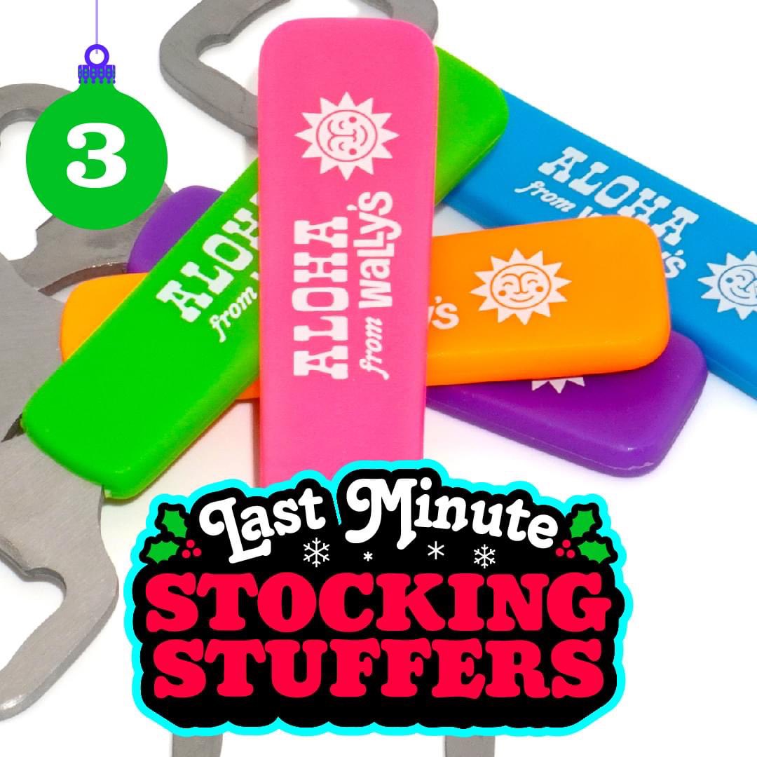 Here’s three last minute holiday ideas stop by Wally’s today for 9,999,999 more!