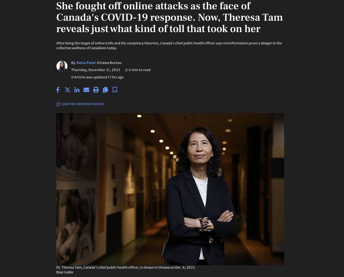 Theresa Tam is the perpetrator, not the victim. Never forget that. No amnesty.