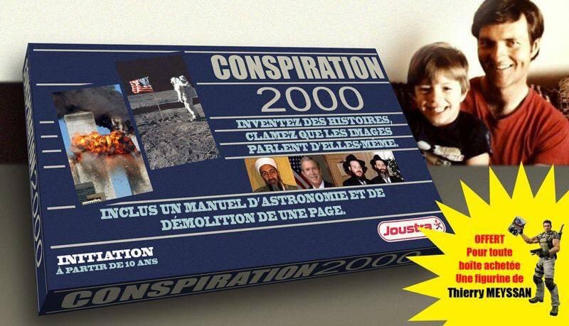 IDÉE CADEAU: 'Conspiration 2000', un jouet éducatif spécialement conçu pour préparer vos enfants à devenir, eux aussi, de vrais résistants au Nouvel Ordre Mondial ! Joyeux Noël !