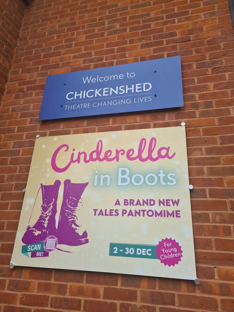 Thank you so much to #CHICKENSHED_UK for inspiring and entertaining ALL our children this Christmas. We loved it!