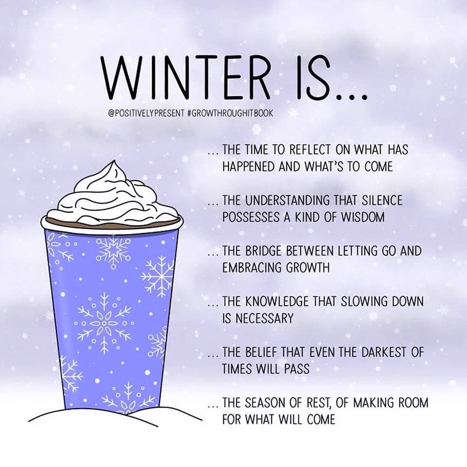 This. #timetoreflect #WinterIsComing