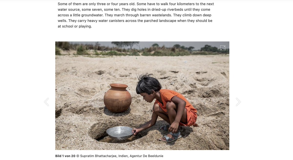 Little water carriers in India (& other places most harmed by the #climatecrisis) already digging holes in dried-up riverbeds can't afford more global heating from fossil fuels burned primarily by the elite in rich countries.

@FossilTreaty #GlobalClimateInjustice

📷@SupratimArt