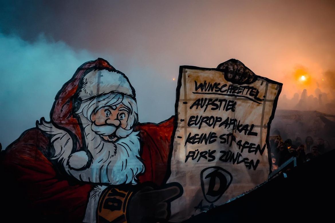Ultramaniatics's tweet image. Dynamo Dresden fans in Bielefeld
🇩🇪 20.12