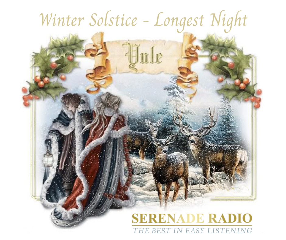 The Winter Soltice (or Yule) this year falls on December 22nd so as we go into the longest night, it's a time to celebrate the return of the sun and the lengthening of the days. In the words of Louis Armstrong we hope you 'Have a Yule That's Cool' serenade-radio.com