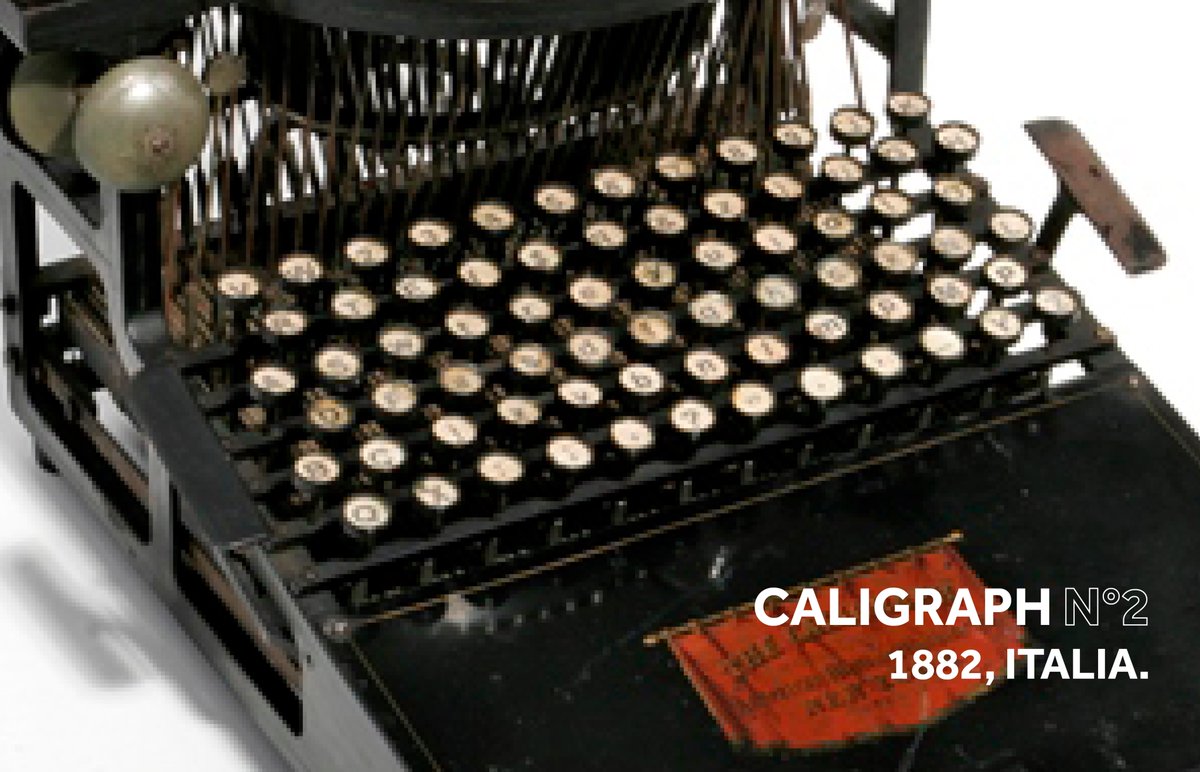 MuseoNicolis's tweet image. Lo sapevi che la #Caligraph N°2 è stata la prima #macchina per #scrivere sul mercato con una #tastiera completa?
Fu sviluppata da #George #Washington #Newton #Yost per diventare la prima concorrente delle #Remington.
shorturl.at/fqtx1