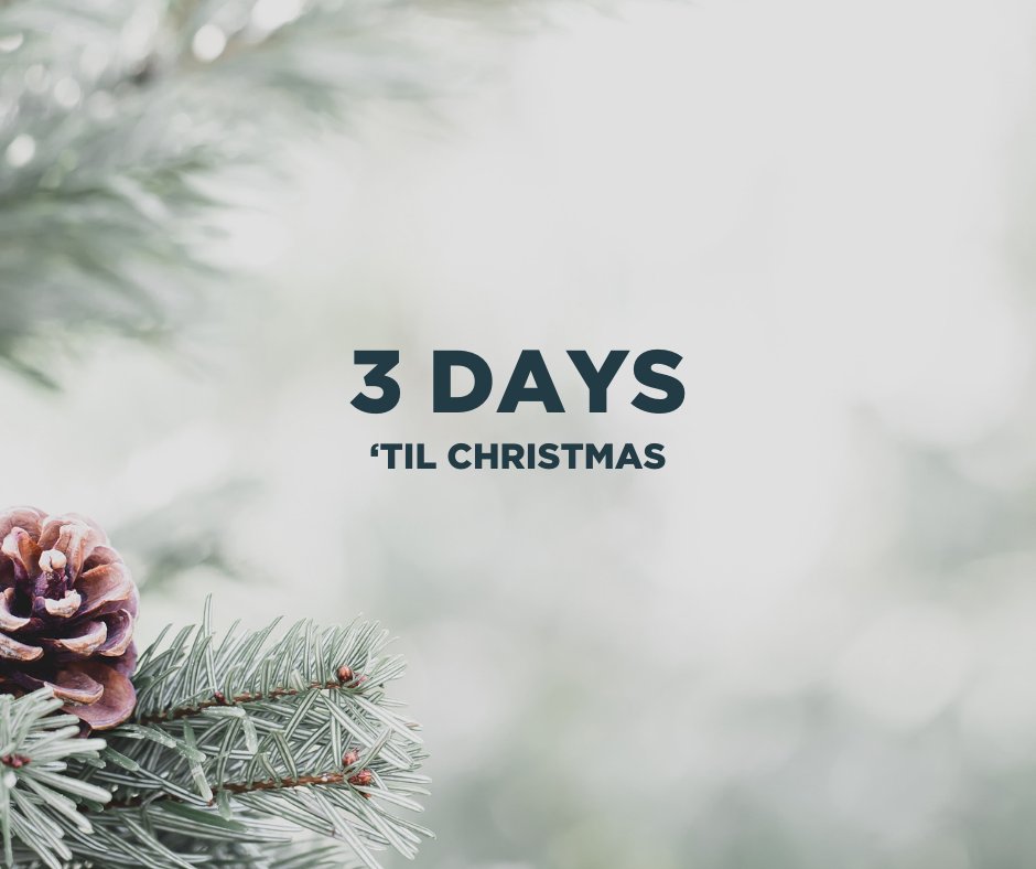 THREE DAYS?! Let the countdown begin. What are you grateful for this holiday season?

#christmas #christian #christiancommunity #fca #fcagreater #christmascountdown #christianfriends #christianfellowship #christianathletes #christiancoaches