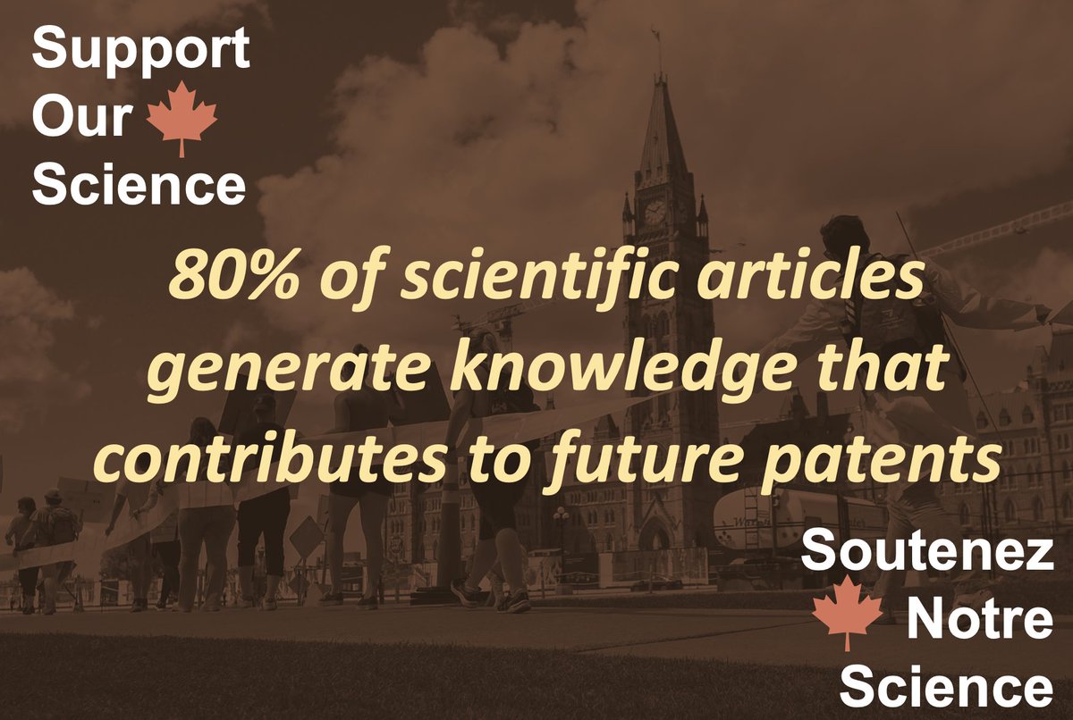 Graduate students and postdoctoral scholars contribute enormously to a body of knowledge the drives innovation, development and economic growth #SupportOurScience #ReturnOnInvestment 11/X