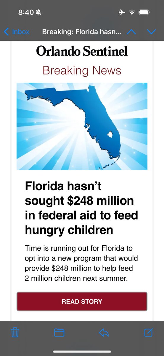 His lack of desire to be a public servant is mind boggling. I thought all he wanted to do is our protect the kids. Well over 1 million of our children don’t know where their next meal comes from. When kids don’t eat they can’t learn.