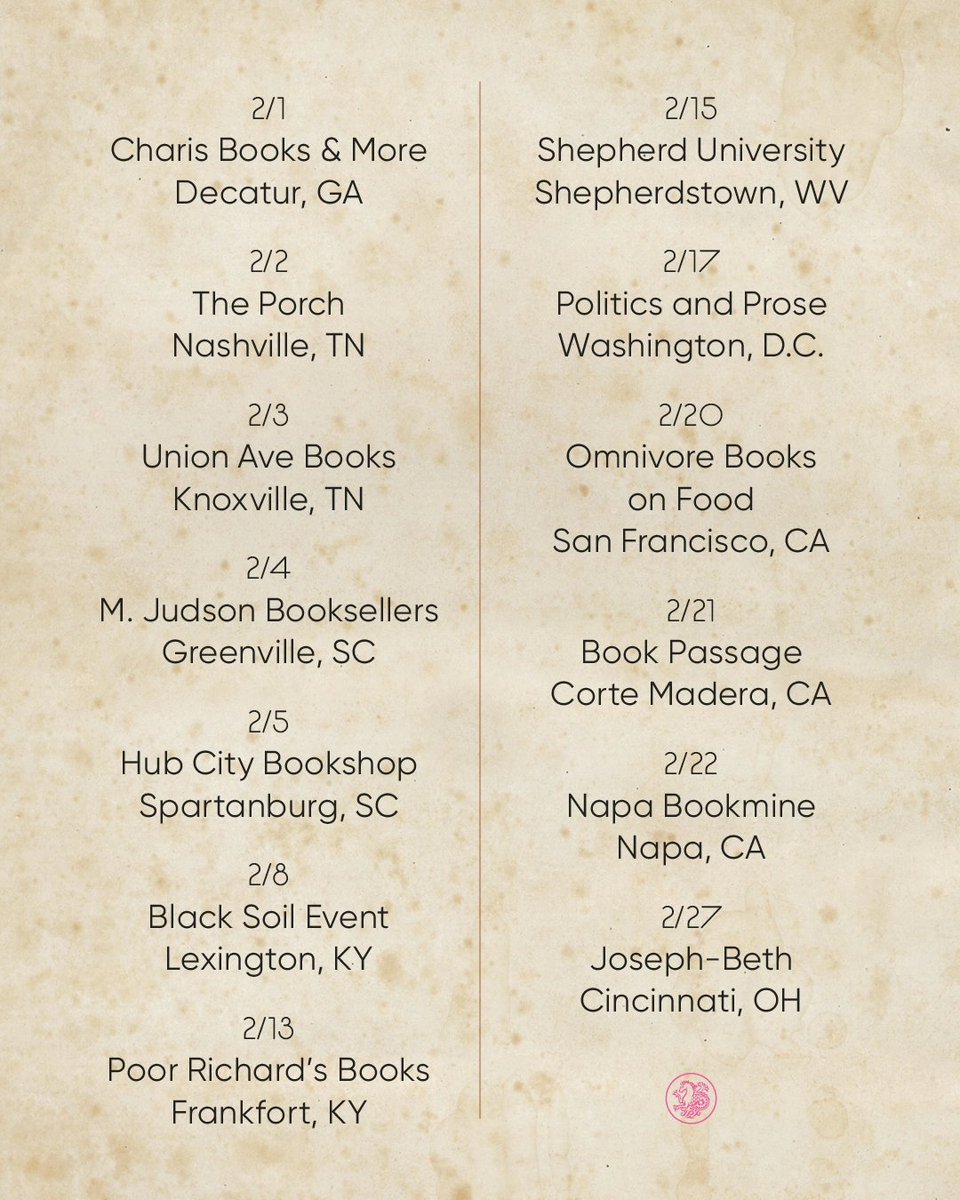 TOUR DATES DROPPED. I hope to see you along the way. Details for each location in my bio. I'm so excited to share Praisesong for the Kitchen Ghosts with y'all.