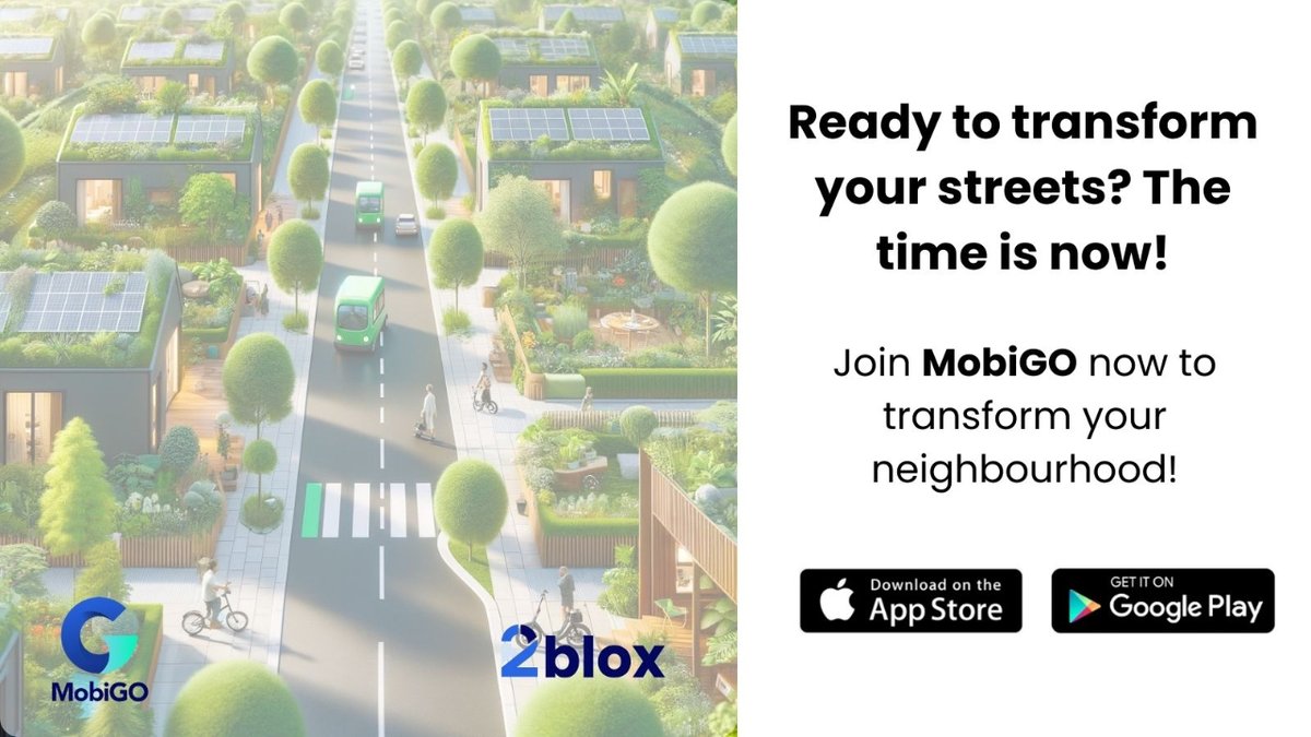 "Ready to Transform Your Streets? The Time is Now! 🌐🛣️

Don't wait for change – be the change! With MobiGO, it's time to transform your streets and reshape urban mobility. Download the app today and become part of the movement towards smarter, safer, and more vibrant cities.