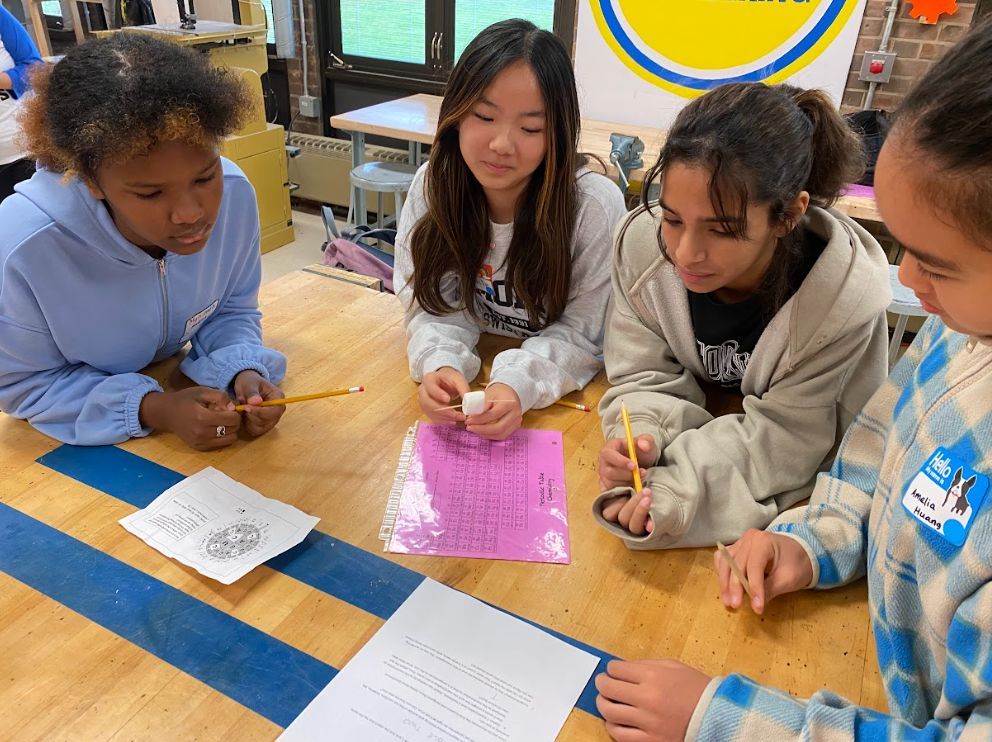Last Saturday, the eSTEAM program hosted a symposium for families of our PMS scientists. Our scientists created posters described the activities we did throughout the 1st session including: the science of cookies, creating paper circuits, and using physics to perfect a long jump.