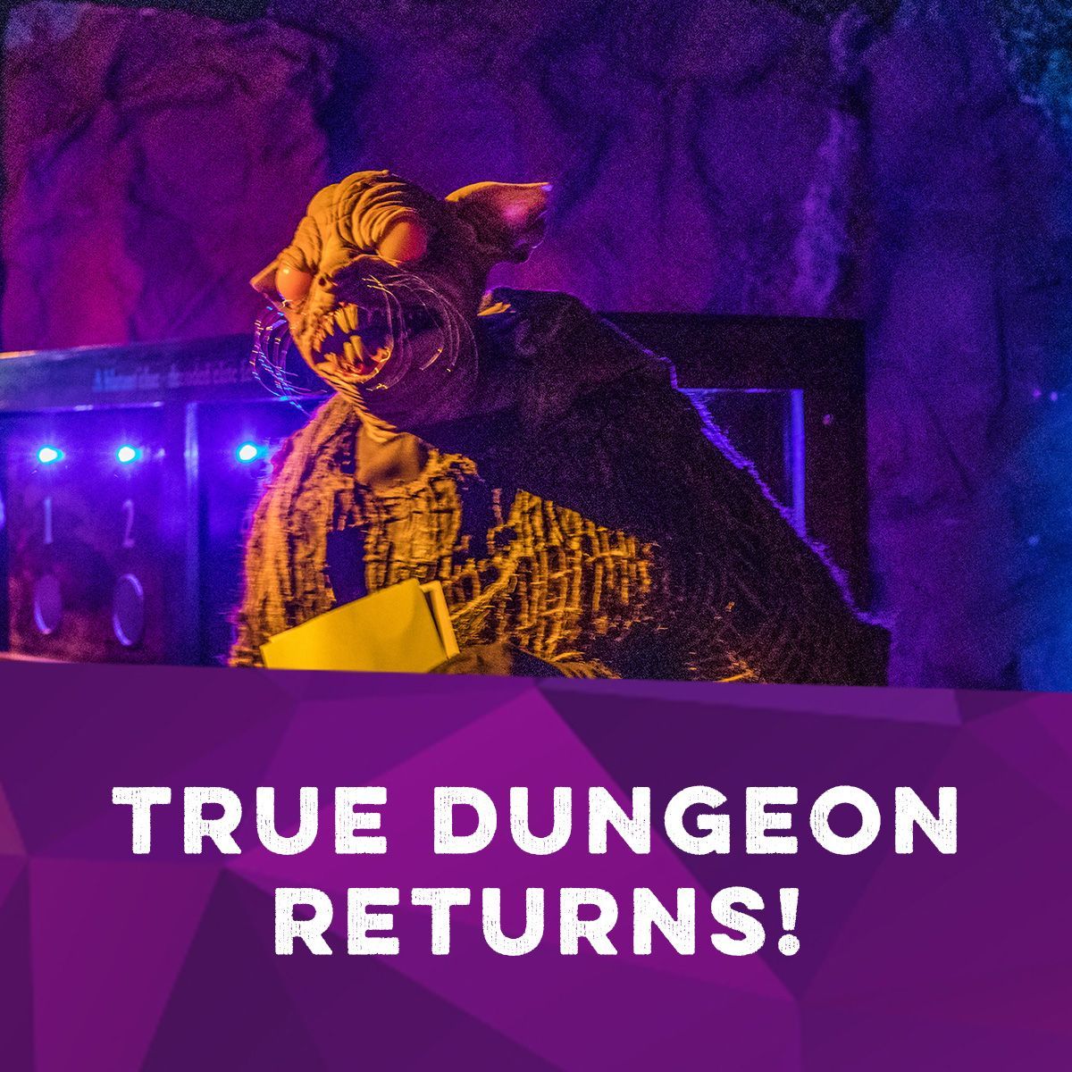 True Dungeon returns to #OriginsGameFair ! Learn more: buff.ly/3v7M6nH