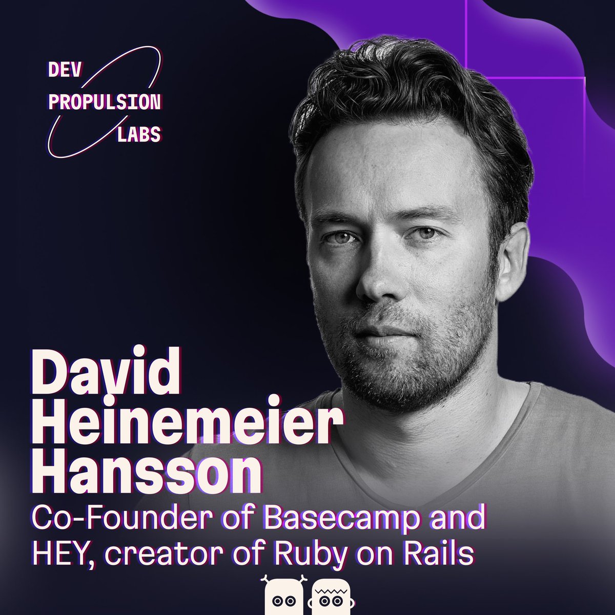 “Have you heard a f*cking 4-year-old laugh, like right in your face, just recently? That is life affirming!”

In celebration of the 20th anniversary of Ruby on Rails and the upcoming holiday season, please watch our interview with the one and only David Heinemeier Hansson <a href="/dhh/">DHH</a>,