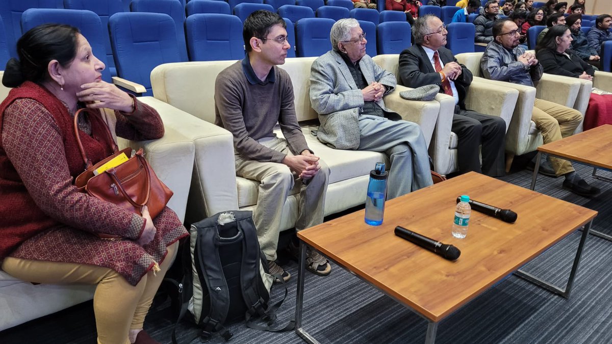 <a href="/SPSTI5/">SPSTI</a> celebrated #NationalMathematicsDay2023 at <a href="/AmityPunjab/">Amity University Punjab</a>.
Dr. Apoorva Khare, IISc Bangalore, Shanti Swarup Bhatnagar Awardee, delivered an outstanding lecture for Students &amp; Faculty of Schools and Colleges on 'Divisibility Test - One Test to Fit All'.
#SciencePopularization