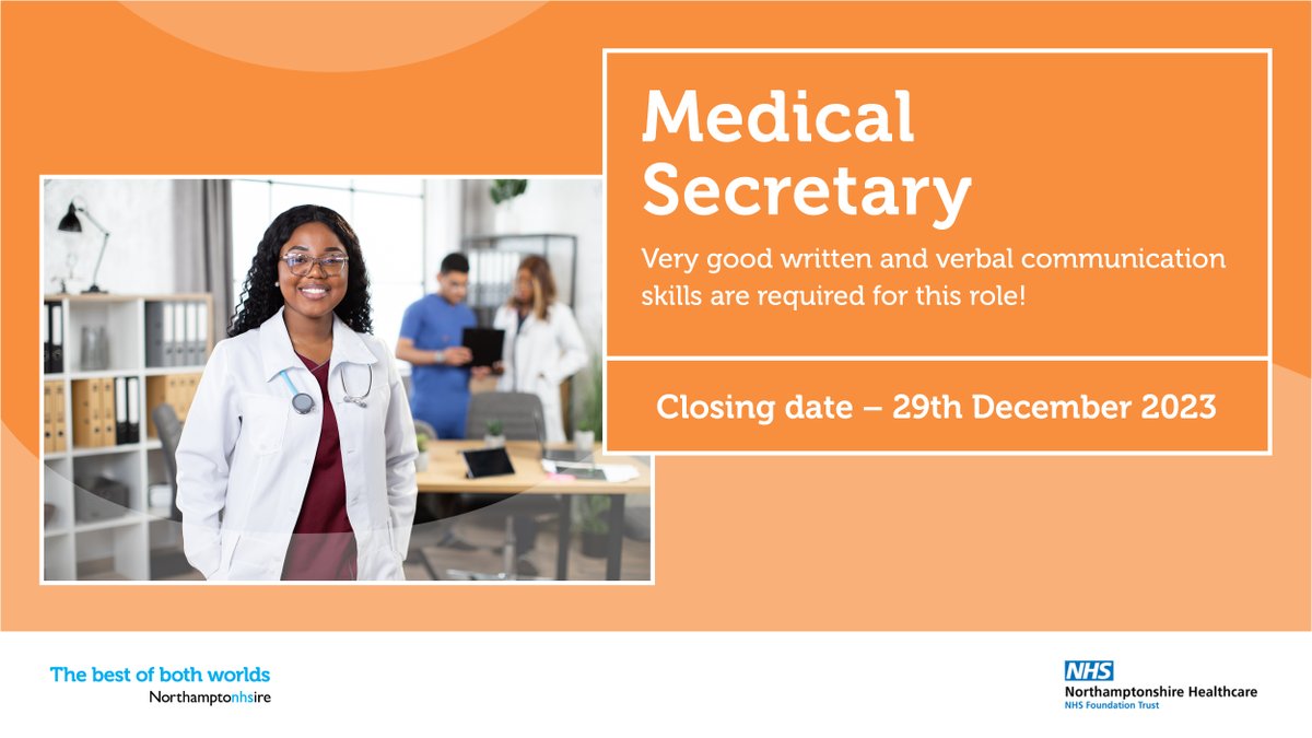 The post holder will provide a high standard of comprehensive secretarial and administrative support to the Emergency Department Consultants and Urgent care directorate at @NGHnhstrust - zurl.co/SmBS #NHS