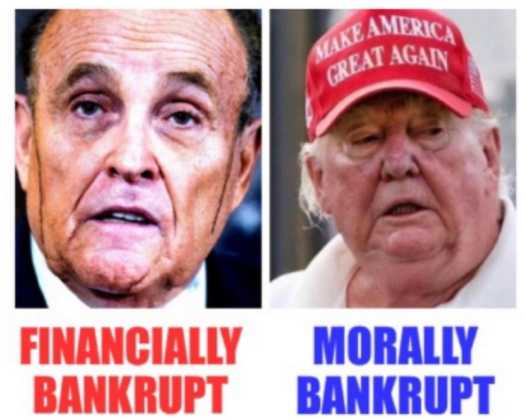 Actually..they are both morally bankrupt.