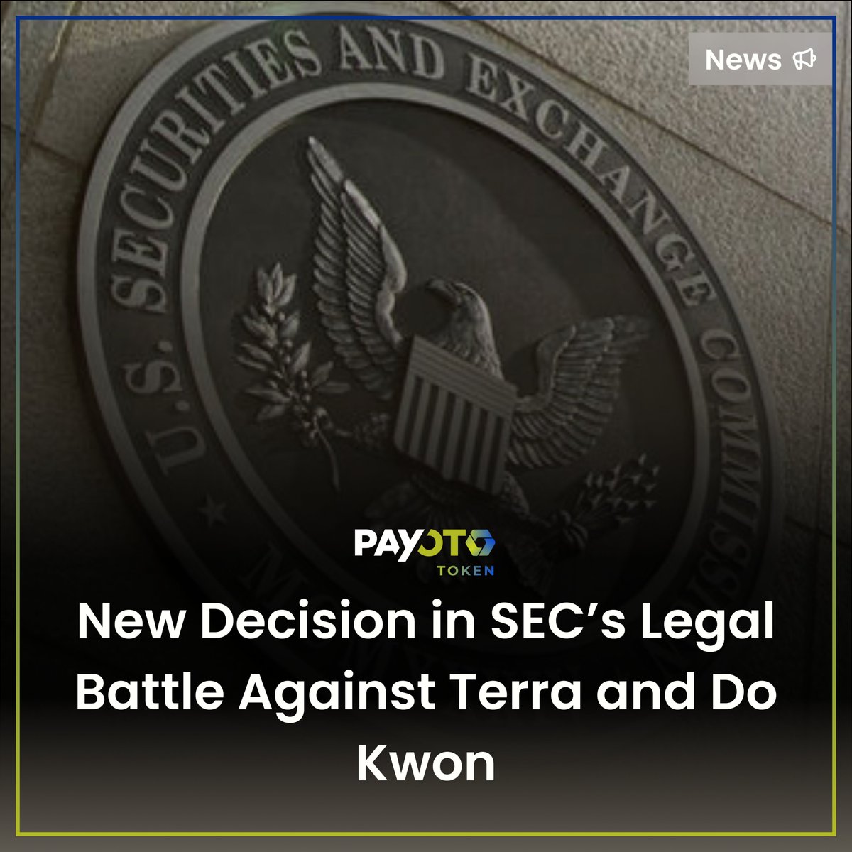 SEC's legal battle with Terra takes a new turn. 

Discover the implications on our Medium! 📊

---

SEC'nin Terra ile hukuk mücadelesi yeni bir döneme giriyor. 

Etkilerini Medium sayfamızda keşfedin! 📊

#CryptoNews #LegalUpdate #KriptoHaberleri #HukukiGüncelleme #payoto
