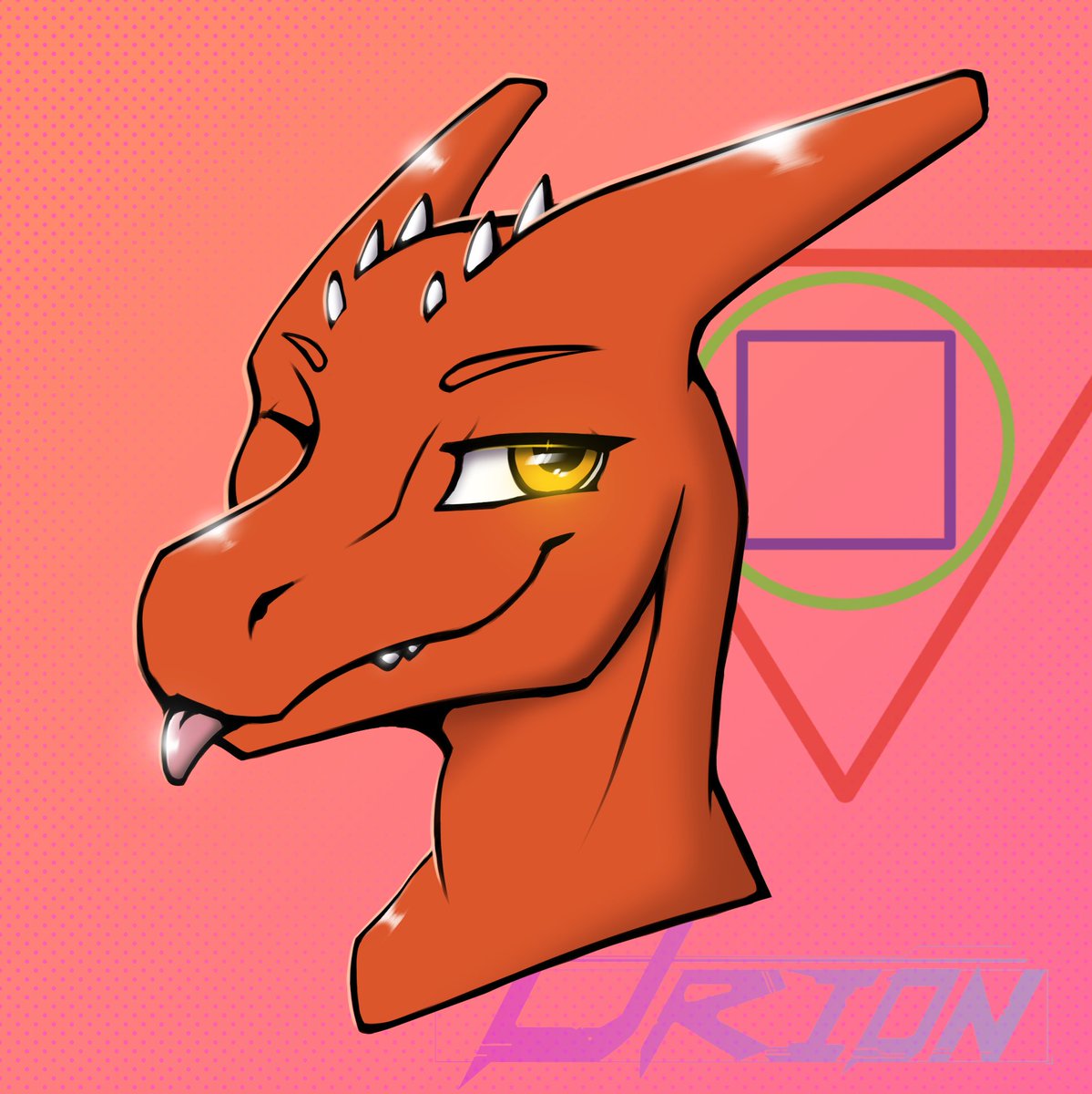 Second head commi for @ReidreaDragon ! thank u cutie :3 i dont do dragons often it was fun !