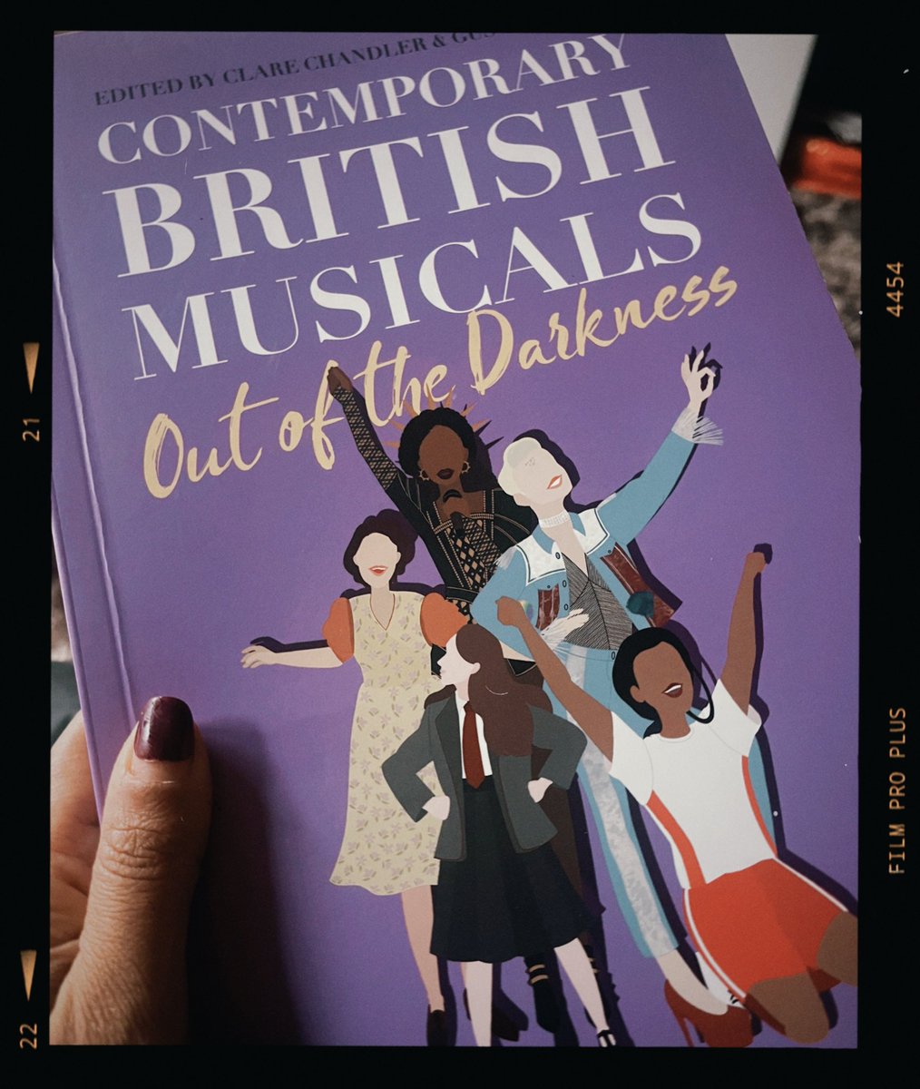 Thankyou @GusGowland for asking me to be interviewed for this important book that represents contemporary musicals an important read for the next generation of aspiring performers ♥️ @MethuenDrama edited by Clare Chandler & Gus Gowland