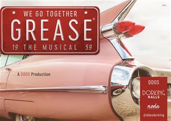 Dorking Dramatic and Operatic Society (DDOS) @DDOSDorking present 'GREASE' see dramagroups.com #Shows #UK #Feb2024 - you can list your Show at @DramaGroups absolutely free! #amdram #breakaleg @followers