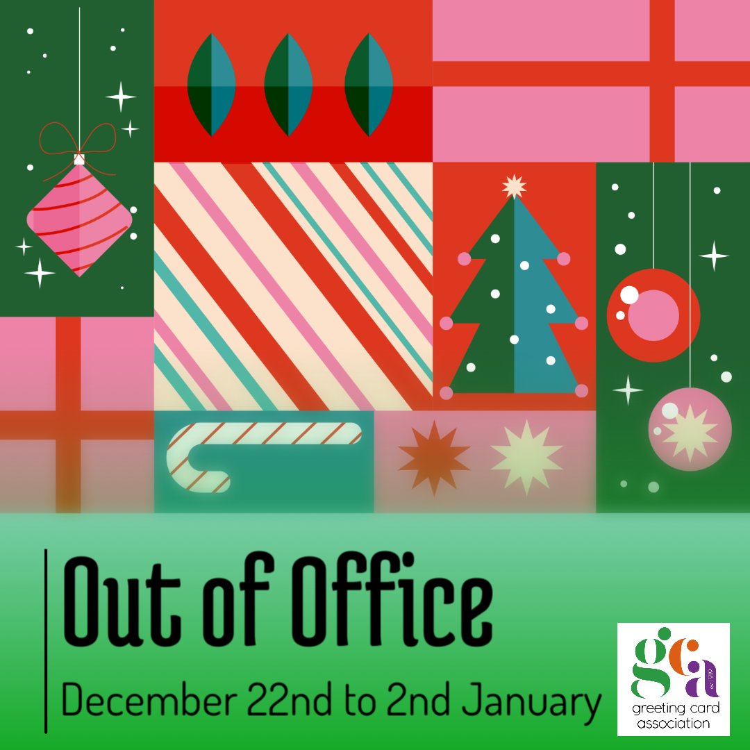 Just a quick note to let you all know that our offices will be closed for Christmas on the 22nd December until the 2nd of January.