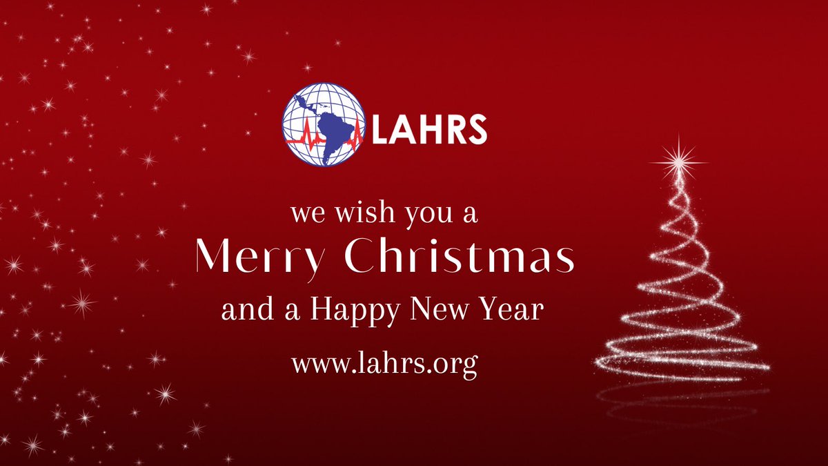 On behalf of LAHRS executive committee, we wish you a Merry Christmas 🎄 and a Happy new year 2024
