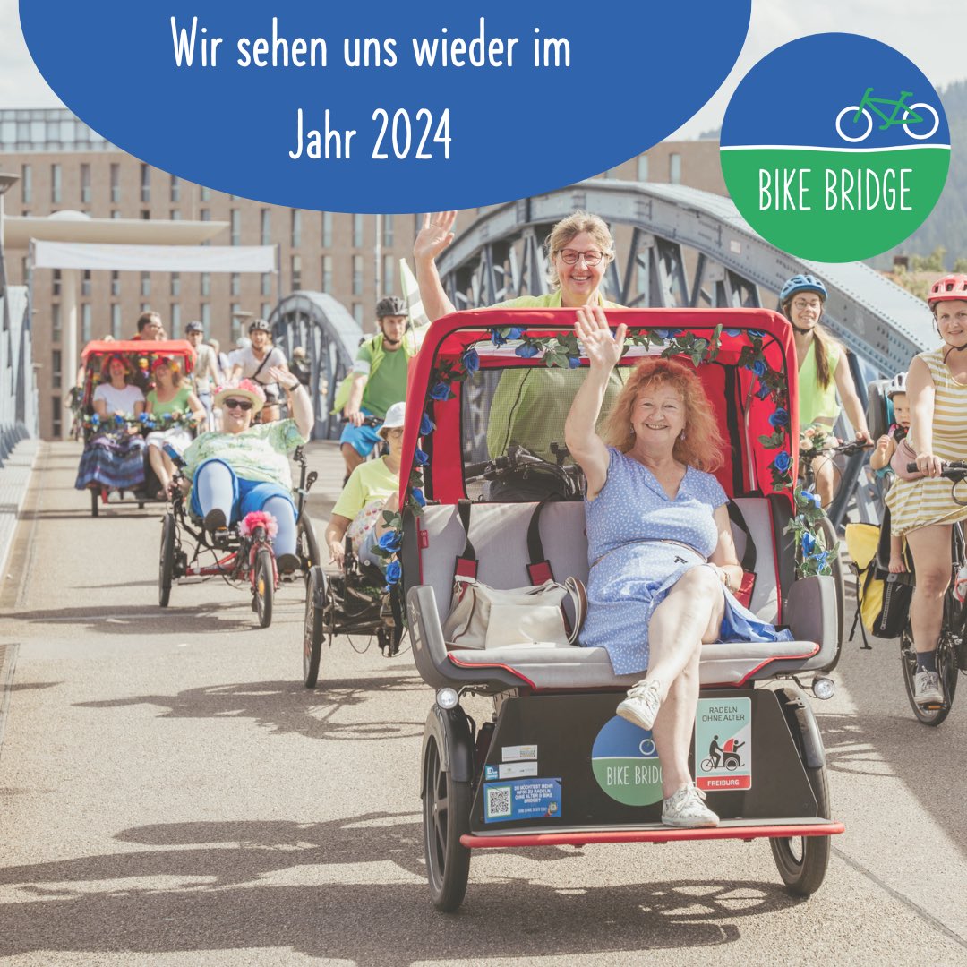 Wir verabschieden uns 🙌🏽🎊☃️

Wir sagen Danke an alle Menschen &amp; Organisationen, die 2023 zu einem tollen Jahr gemacht haben!! 😊🤝🏼👋🏽🙏🏽

Unter Aktuelles findet ihr unsere Projektberichte 2023 - schaut da doch gerne Mal vorbei 😉 bikebridge.org/projektbericht…

Schöne Feiertage 😊✌🏼