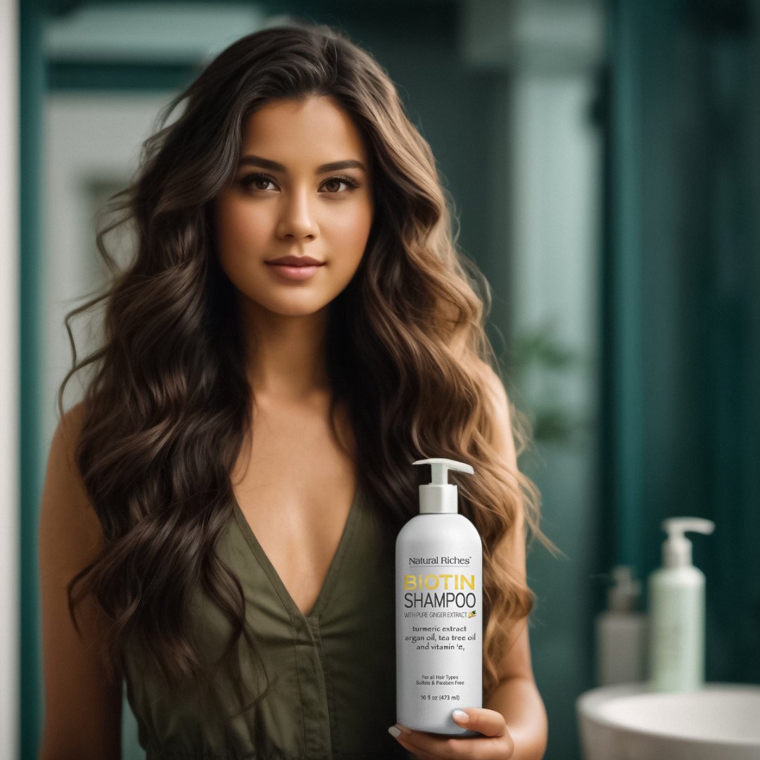 🌿✨  Unlock Radiant Hair: Biotin Shampoo and Conditioner, Your Secret to Gorgeous Locks! 💫💁‍♀️ #BiotinShampoo #BiotinConditioner #HairRevitalization #HealthyLocks #haircare #HolisticHaircare #shampoo #conditioner #hairfall #beauty #Photography