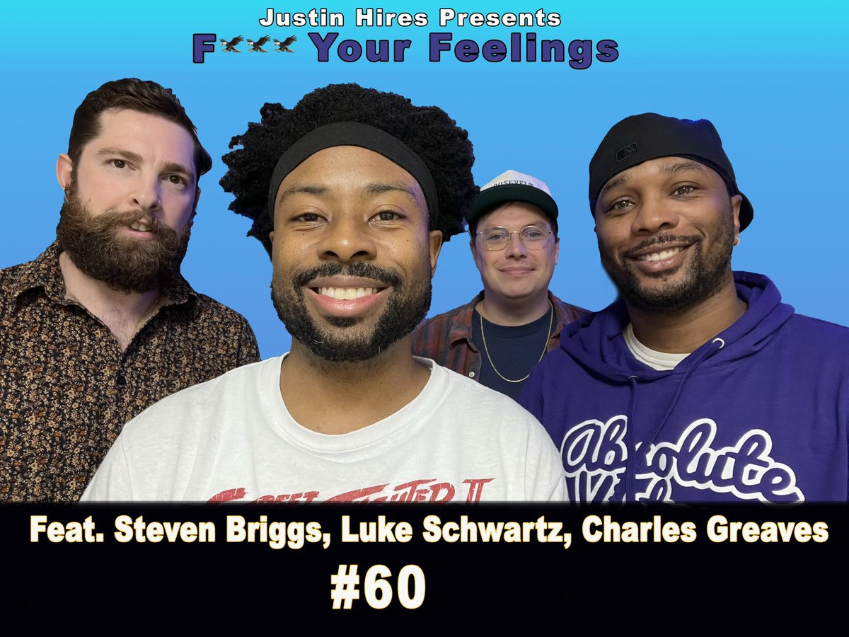 🔥🔥EPISODE😂😂 youtu.be/8rjWIXc0hwA?si… Available on YouTube and ALL podcast platforms🦅 @justinhires @stevenbriggscomedy @helphelphelphelp @iamcharlesgreaves @FyfPod